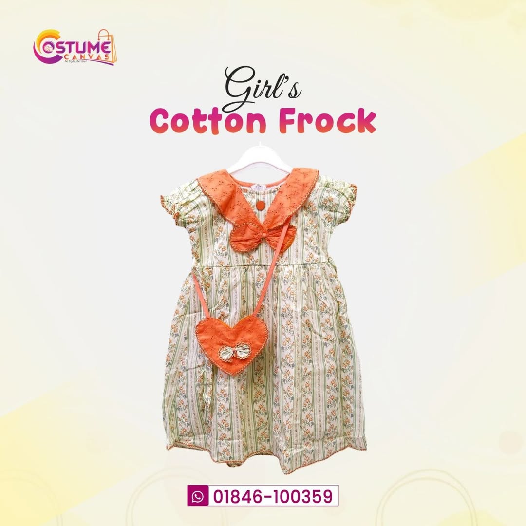 Cotton bag frock