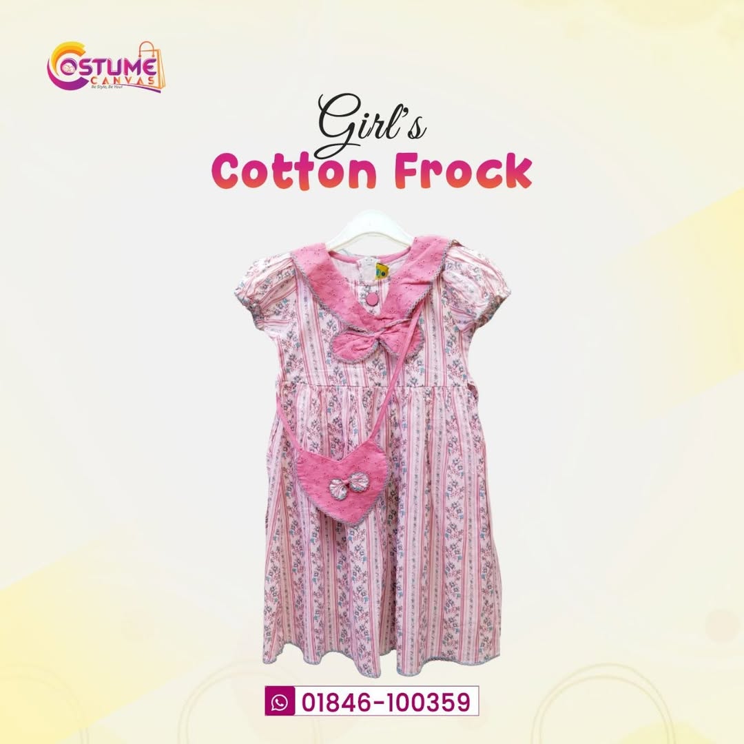 Cotton bag frock
