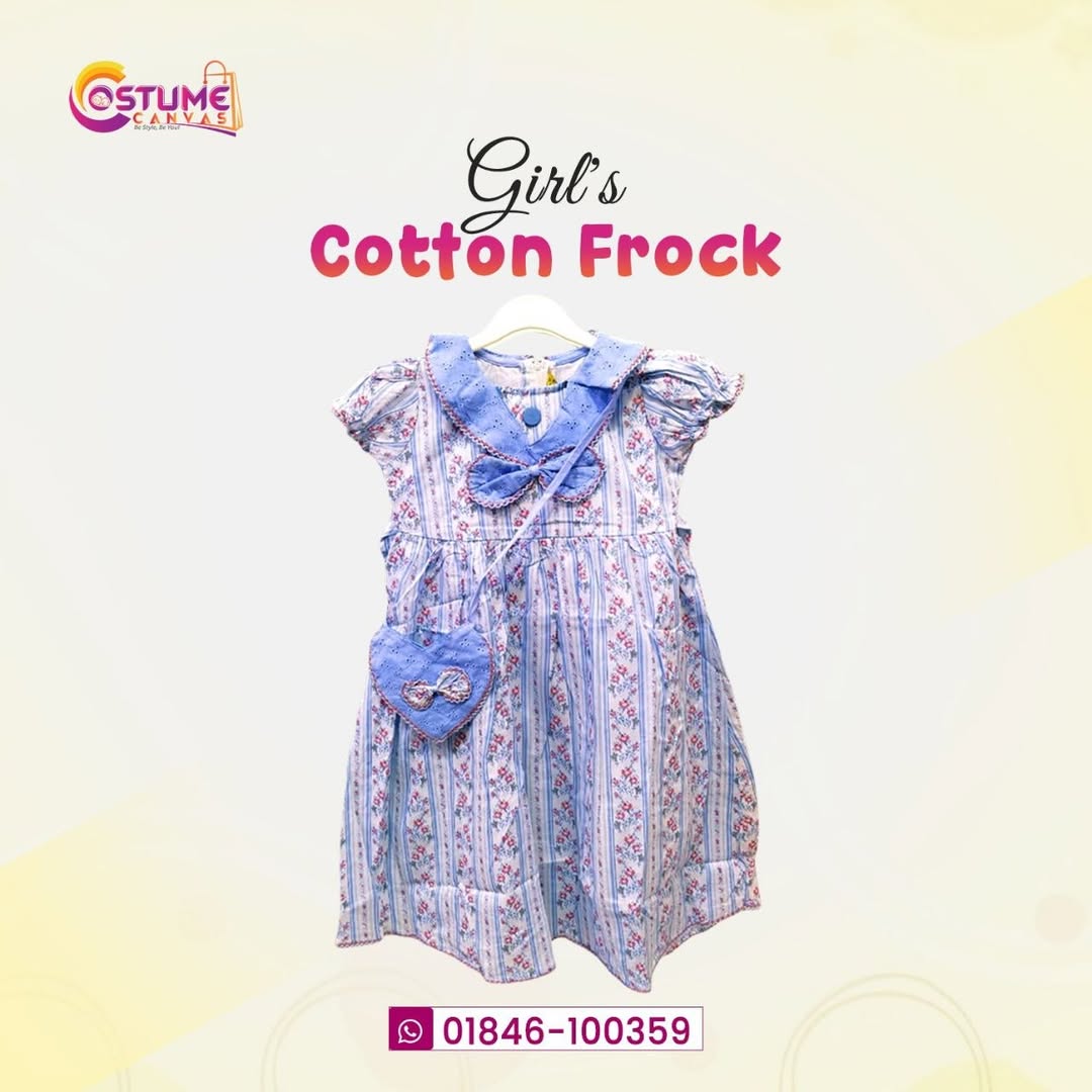 Cotton bag frock
