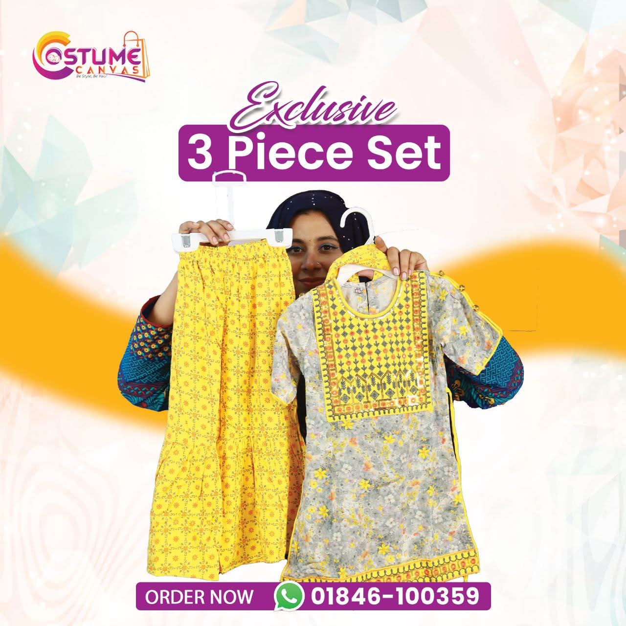 Linen Stone 3 pcs